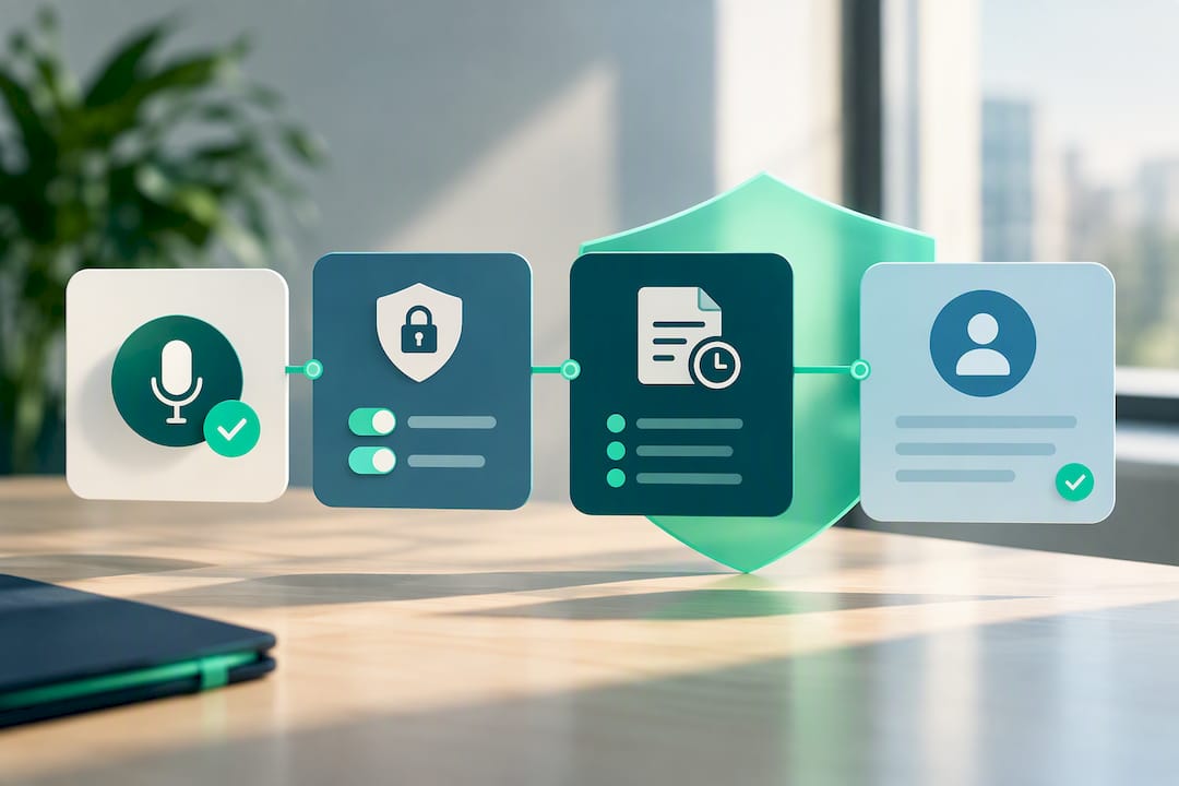 Consent management and privacy audit trail