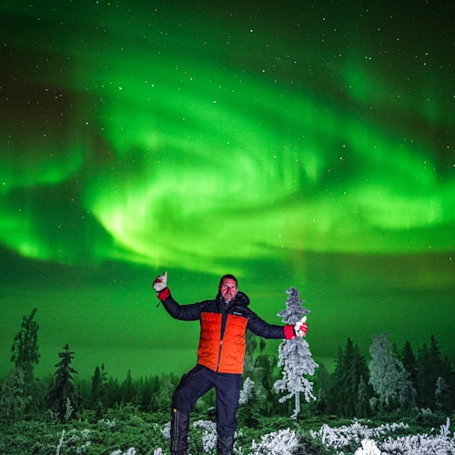 Magical Northern Lights in Rovaniemi