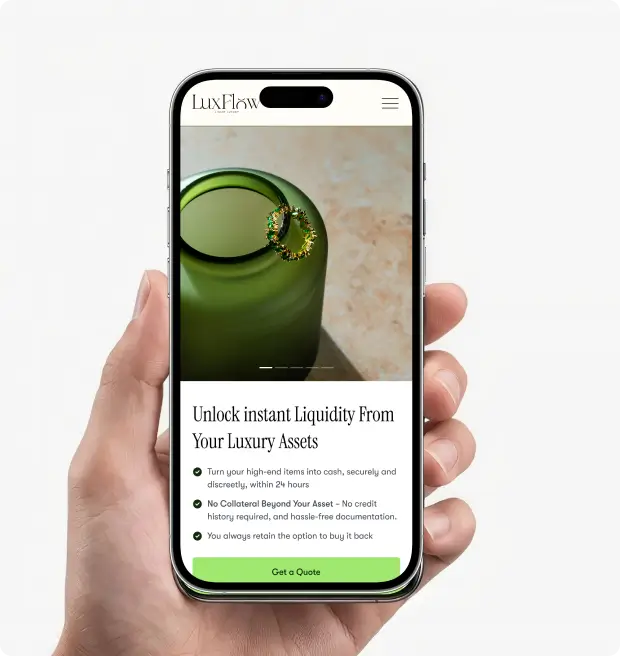 Mobile mockups