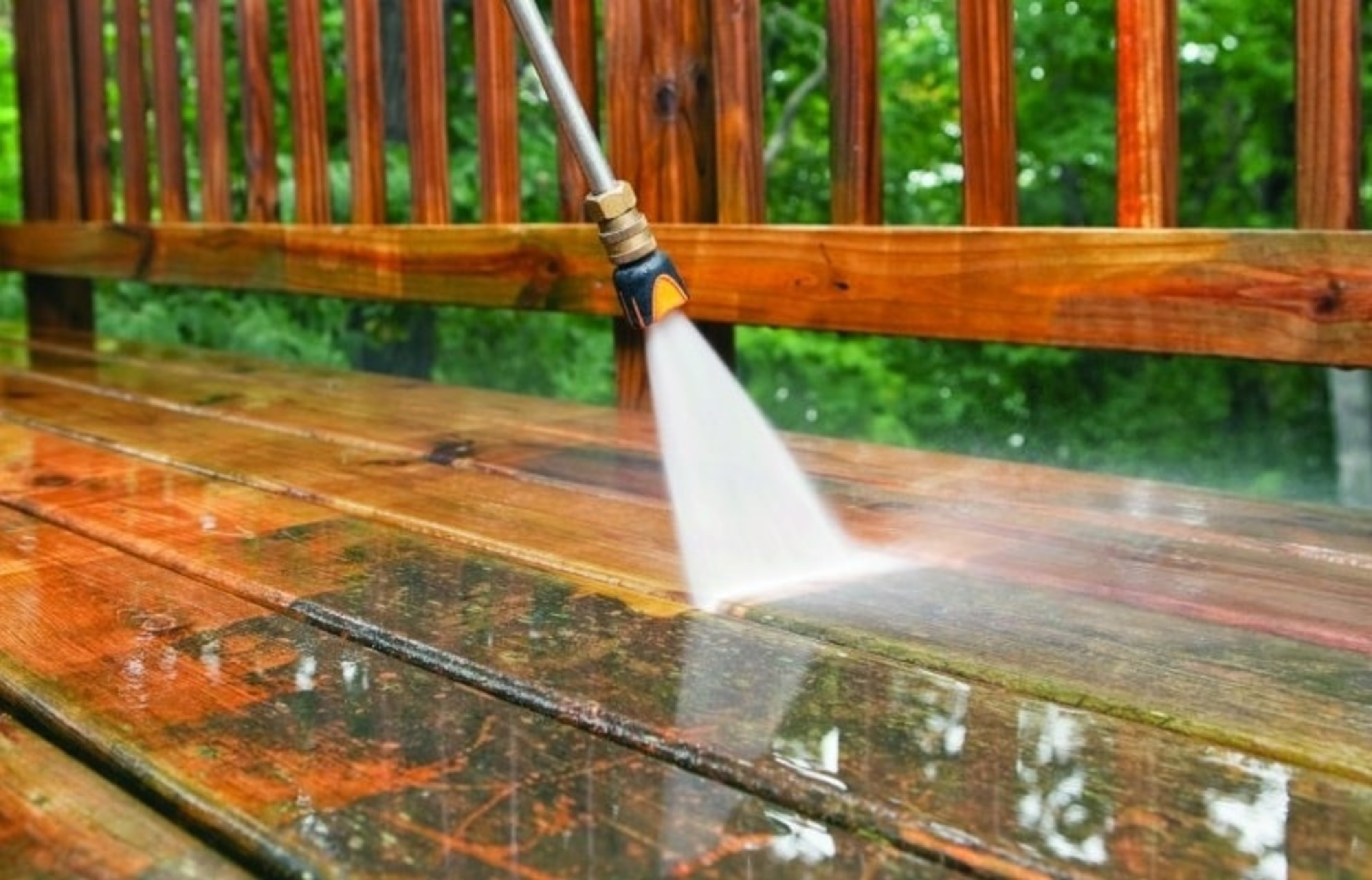 Wood Pressure Washing