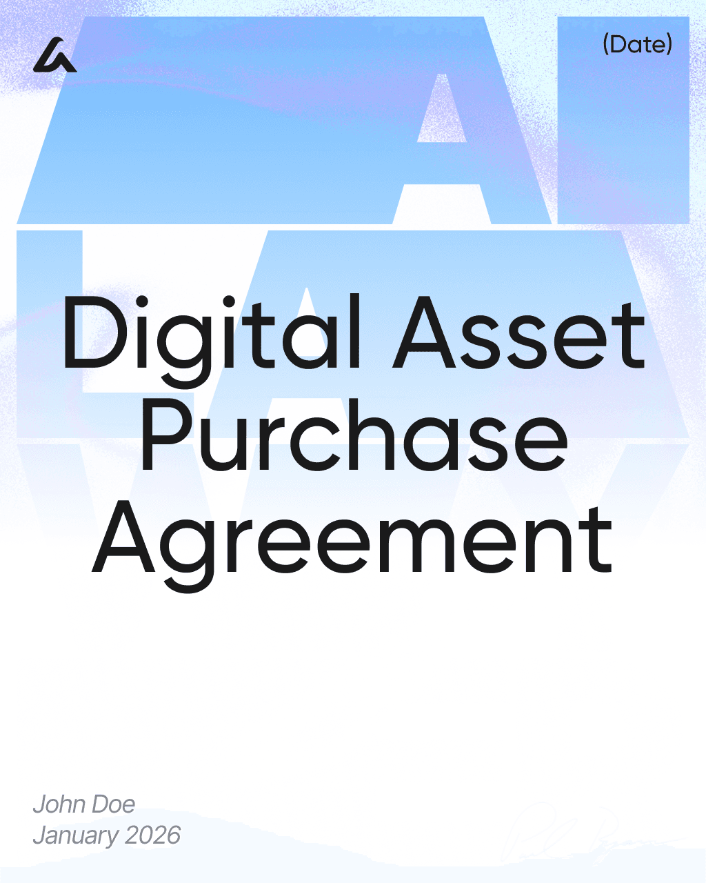 Digital Asset Purchase Agreement