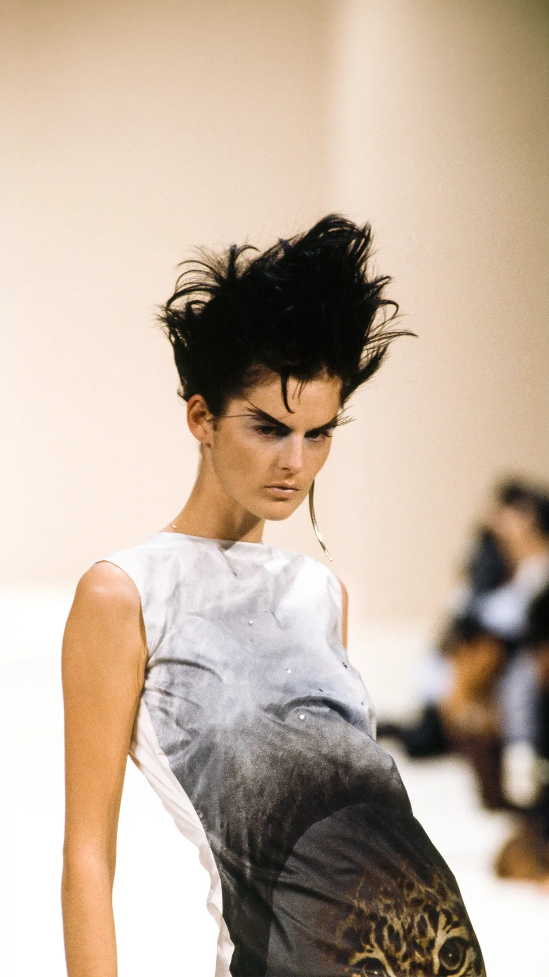 Tusk Earring — The Hunger, Alexander McQueen SS 1996