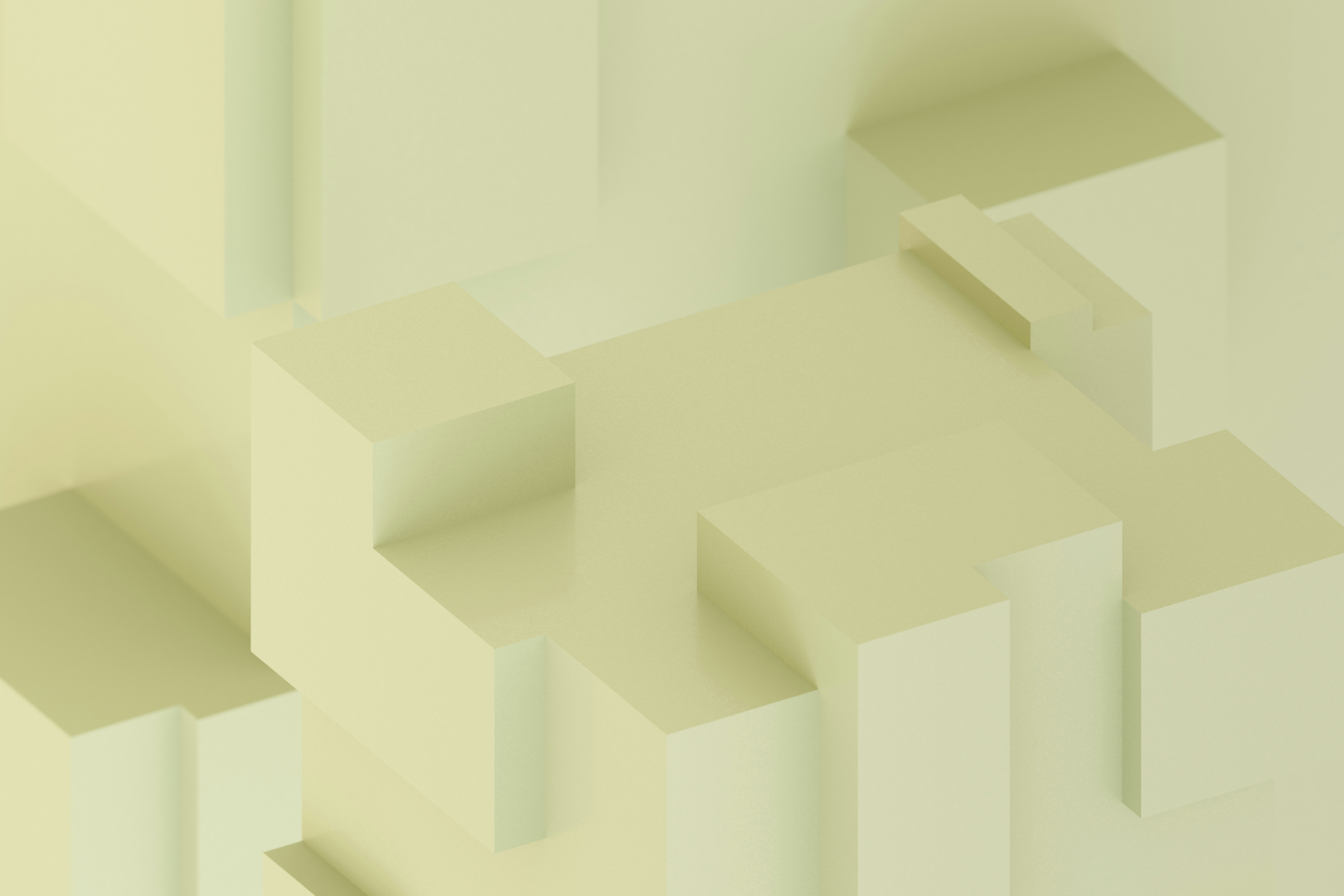 an-abstract-image-of-white-cubes-and-lines - pawel-czerwinski (unsplash)./pho