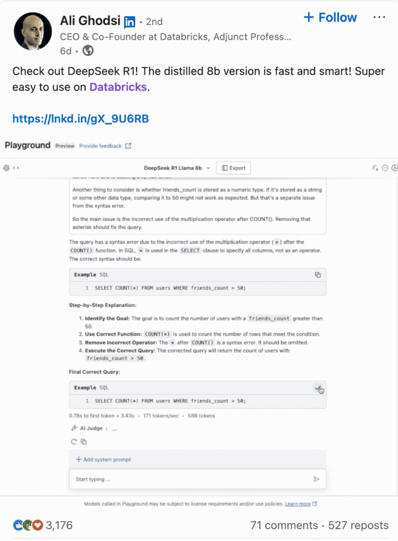 Marketing Spotlight: Databricks social media