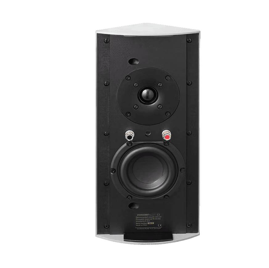 Cornered Audio C3 speaker with woofer and tweeter