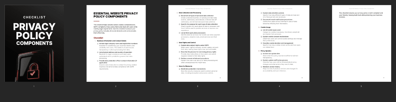 Entrepedia 1744802317122-Essential-Website-Privacy-Policy-Components---Checklist