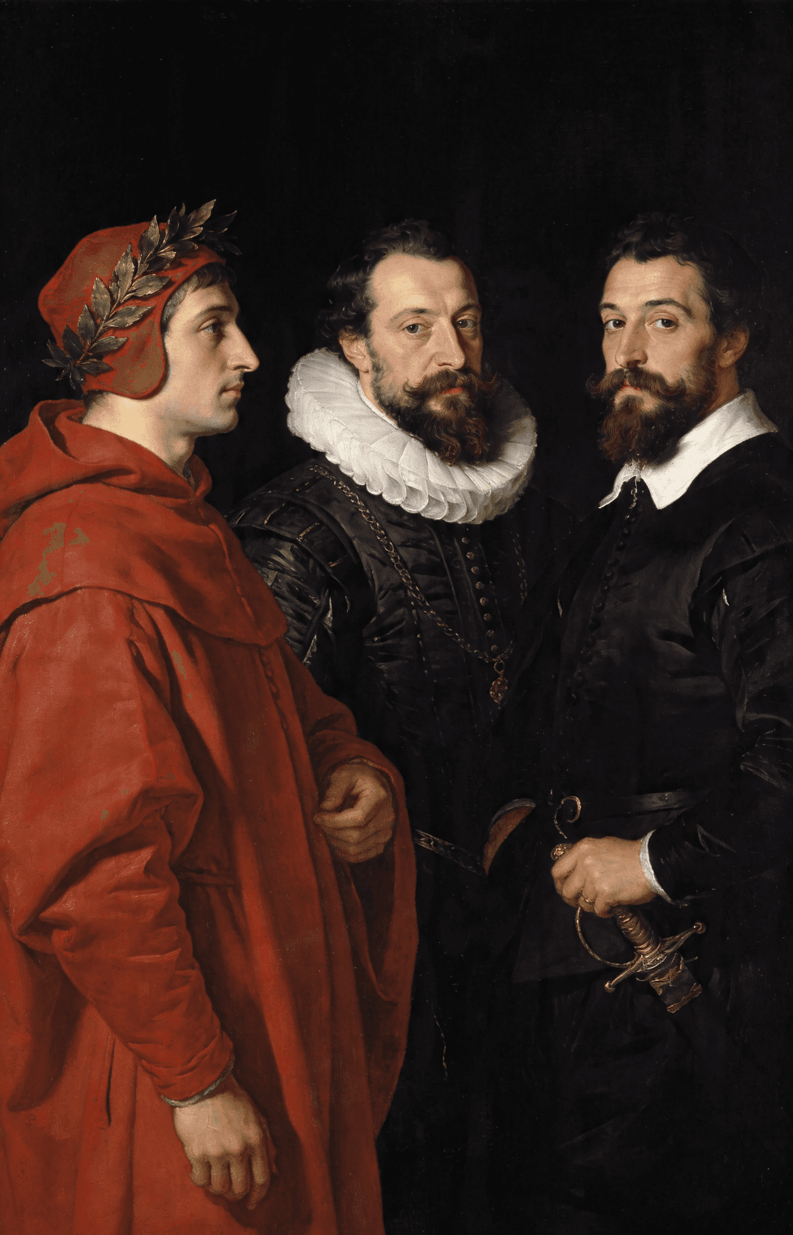 Dante Alighieri, William Shakespeare, Miguel de Cervantes