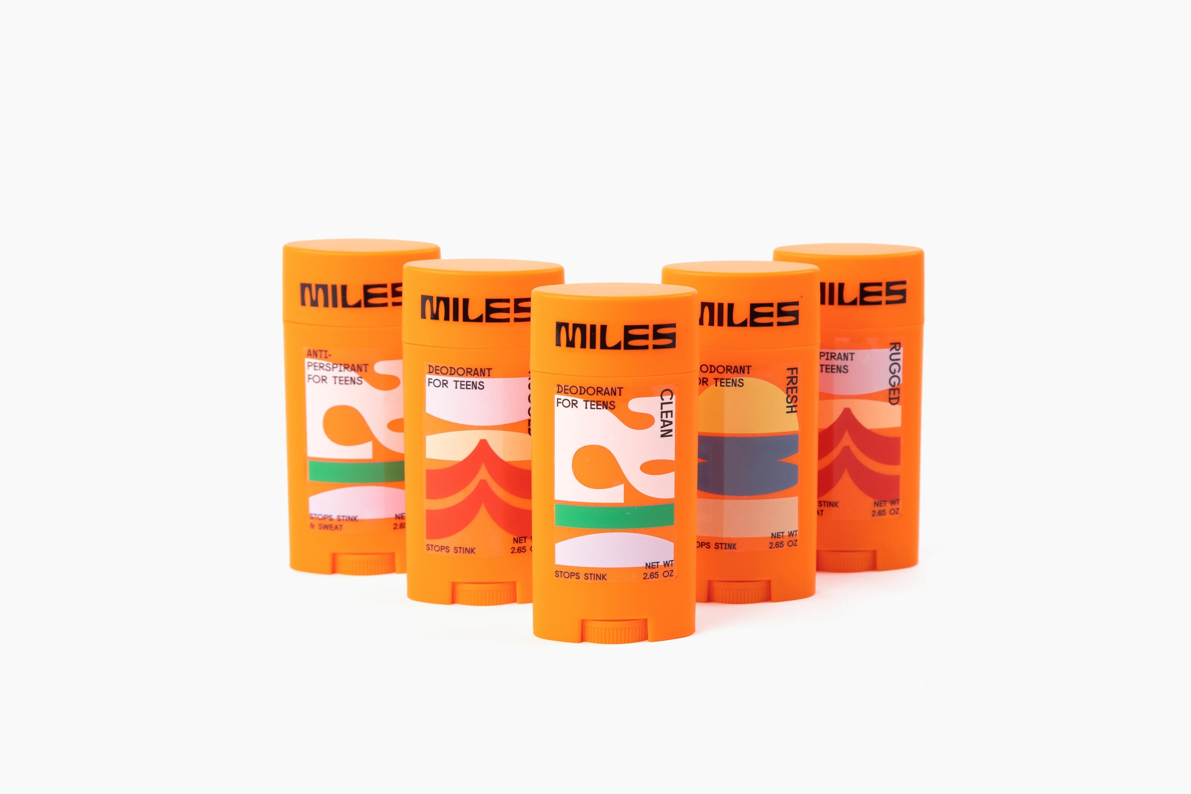 Miles Deodorant Group Shot