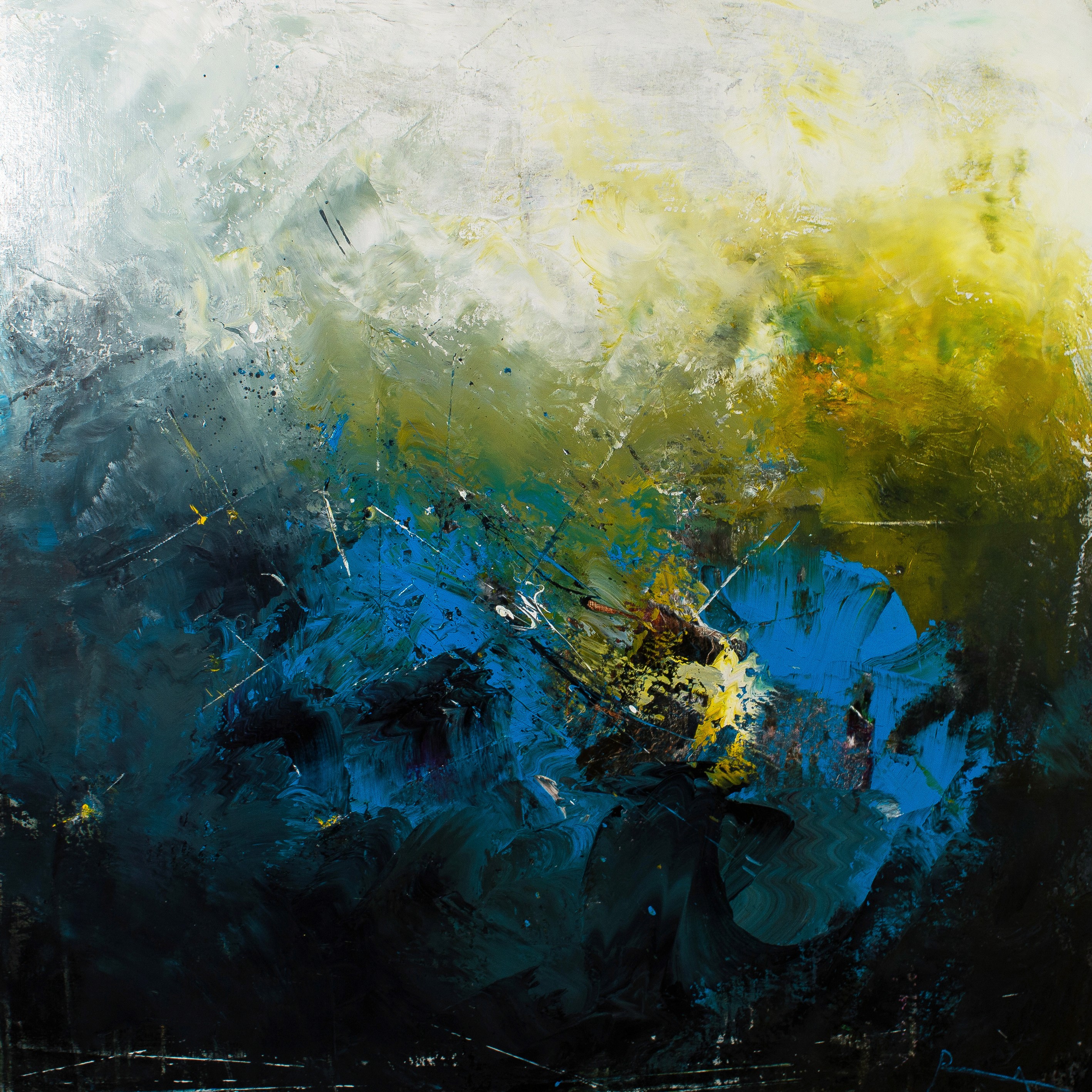 Evasion II - 100x100cm - 2019