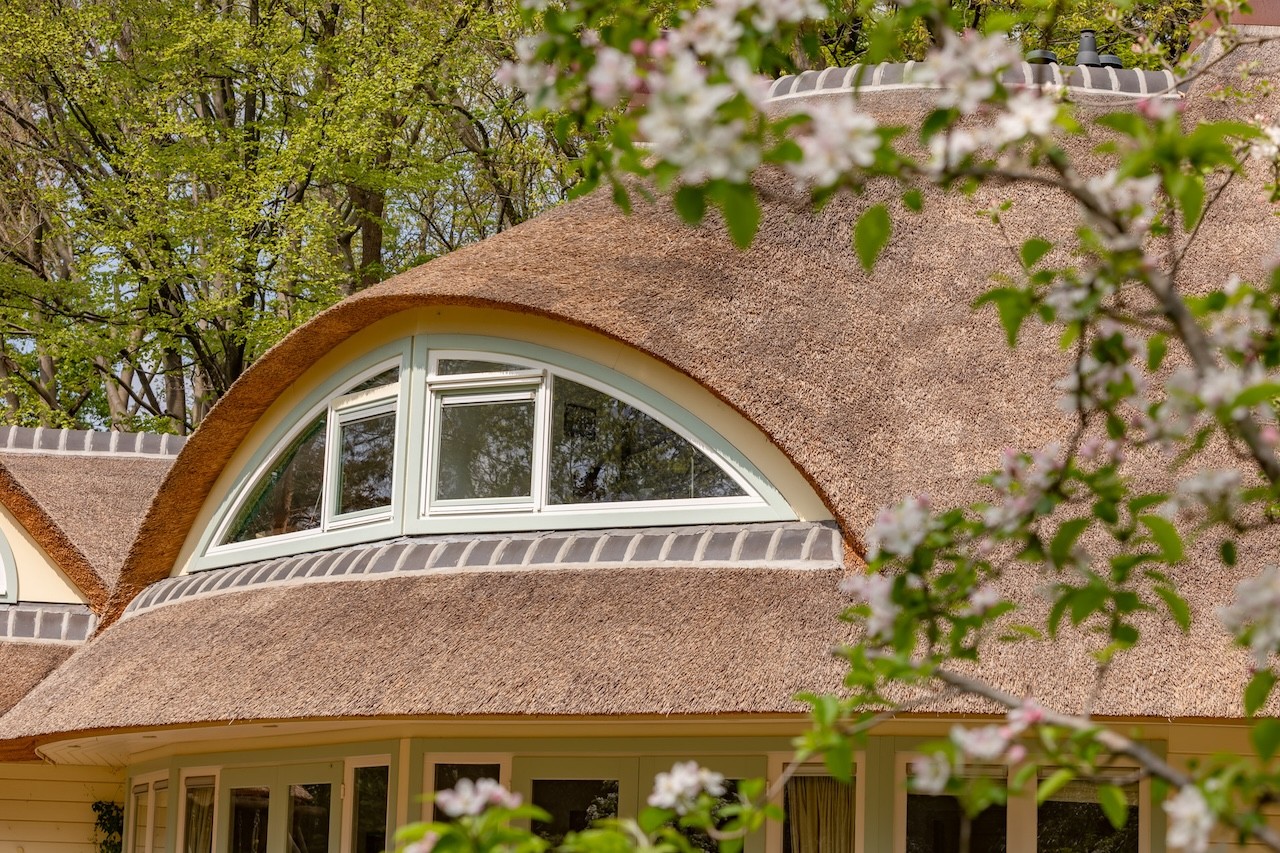 Detailfoto van project Boeschoten Hilversum - Rietdekkersbedrijf van Dijk Putten