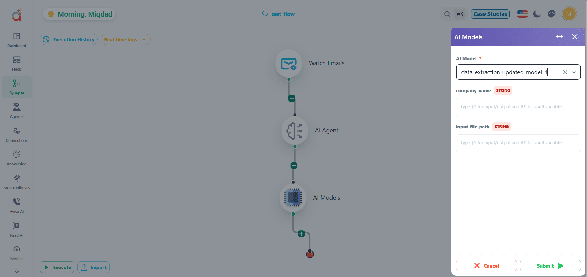 AIRA Hyperautomation product screenshot