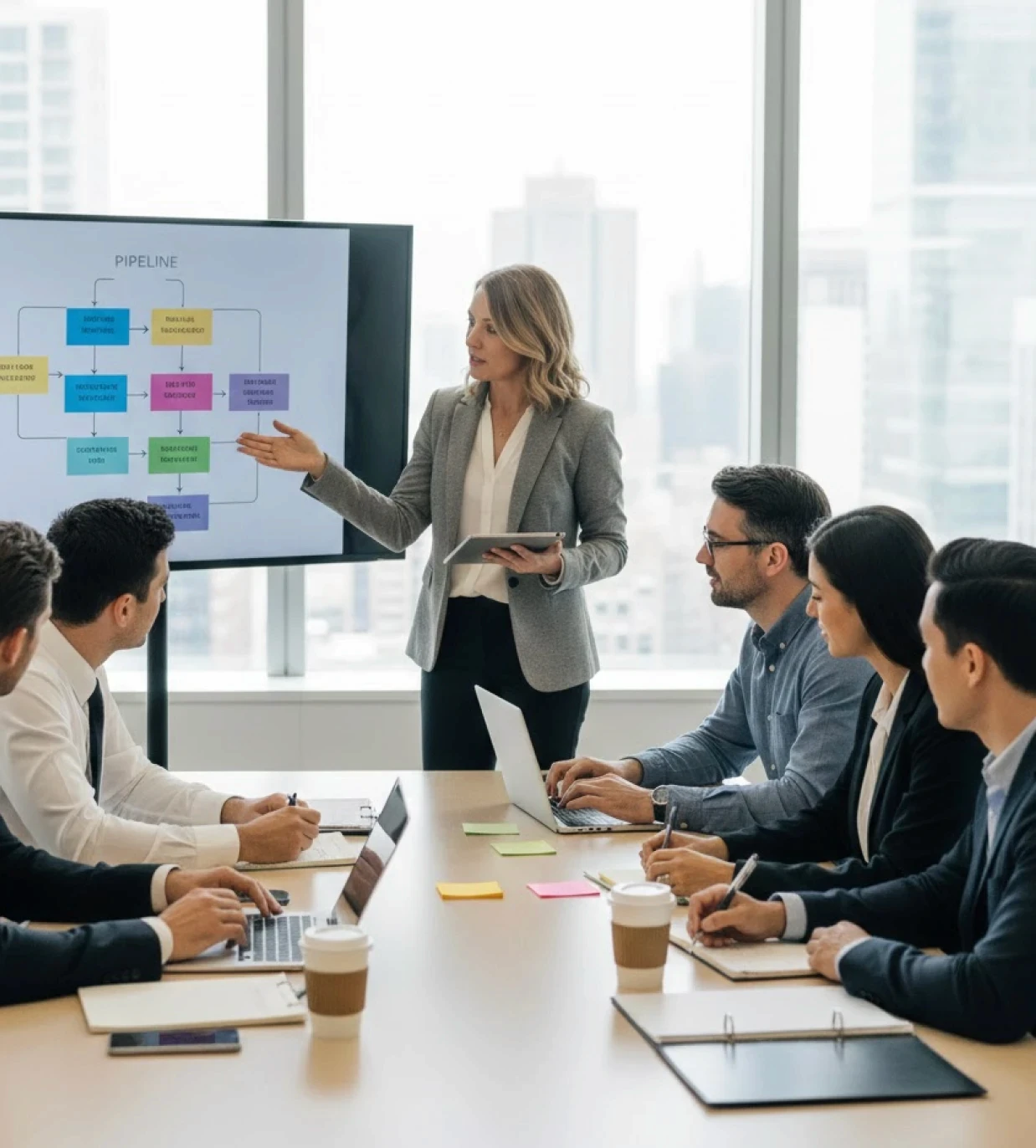 Team meeting togather