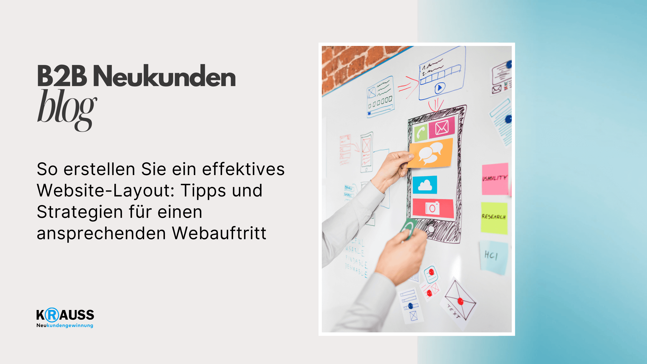So erstellen Sie ein effektives Website-Layout: Tipps und Strategien für einen ansprechenden Webauftritt