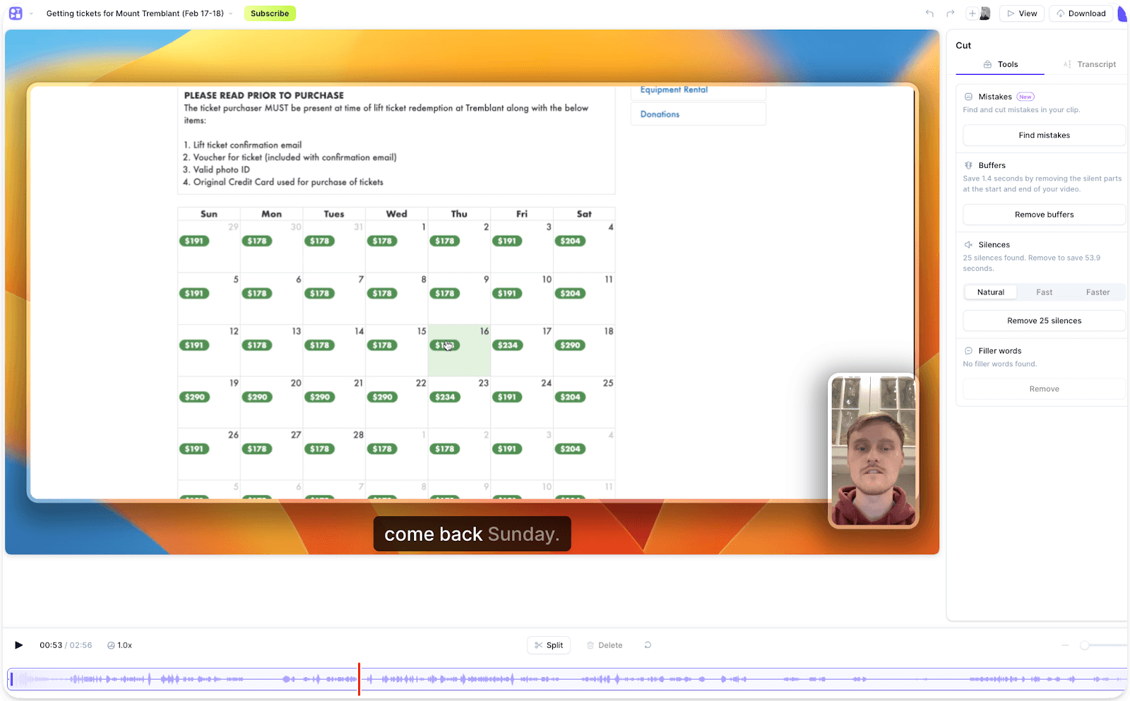Tella's Video Editor