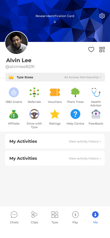 Tyze screen 5