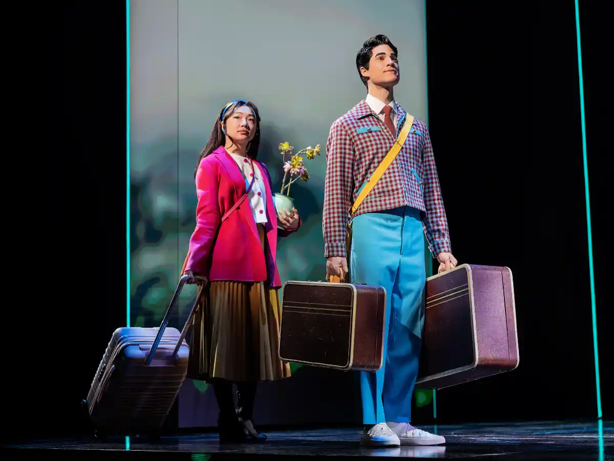 Production photo from Maybe Happy Ending on Broadway at the Belasco Theatre