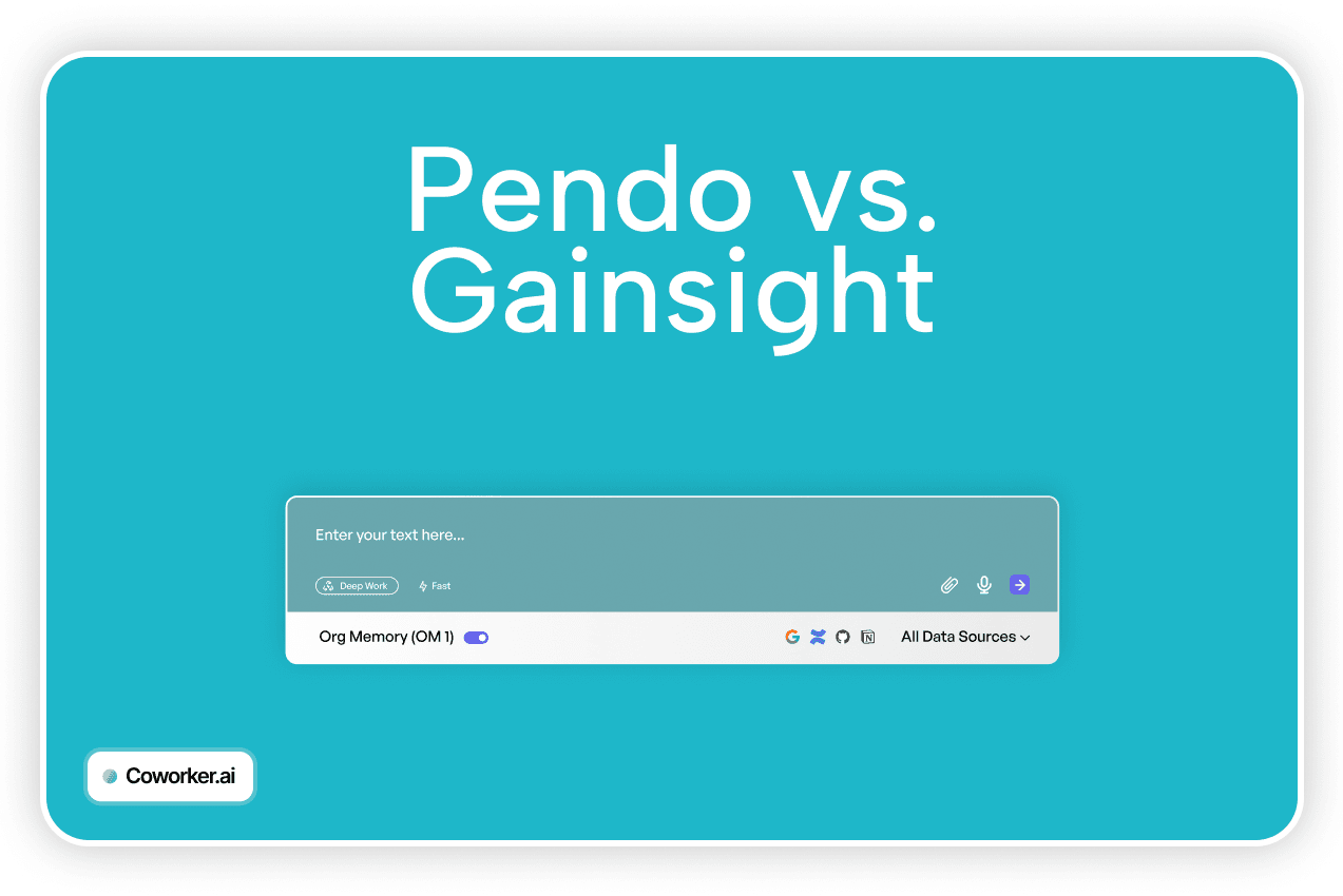 Pendo vs. Gainsight Comparison Guide