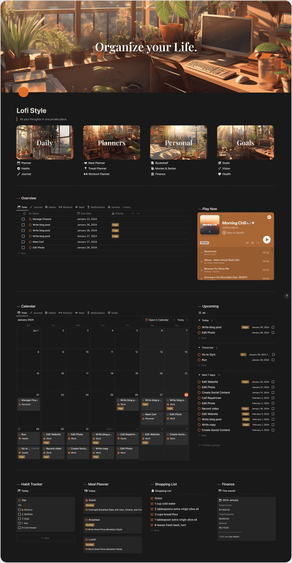 10+ Best Notion Life Planner Templates for 2024