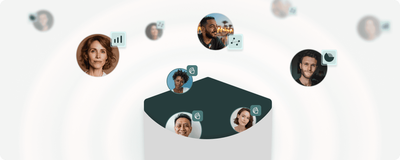 Dashboard showing MRR of $69,897 and 1206 active users with an upward trend graph.