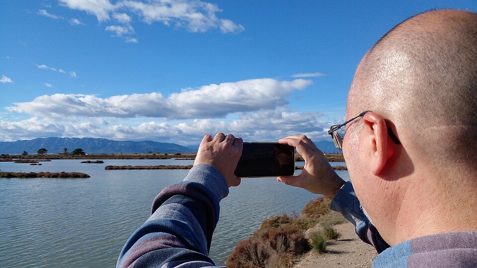 Judesba · Wikimedia Commons · llicència CC BY-SA 4.0 · https://upload.wikimedia.org/wikipedia/commons/thumb/9/90/Viquitrobada_2022_-_Visita_al_Delta_de_l%27Ebre_36.jpg/960px-Viquitrobada_2022_-_Visita_al_Delta_de_l%27Ebre_36.jpg