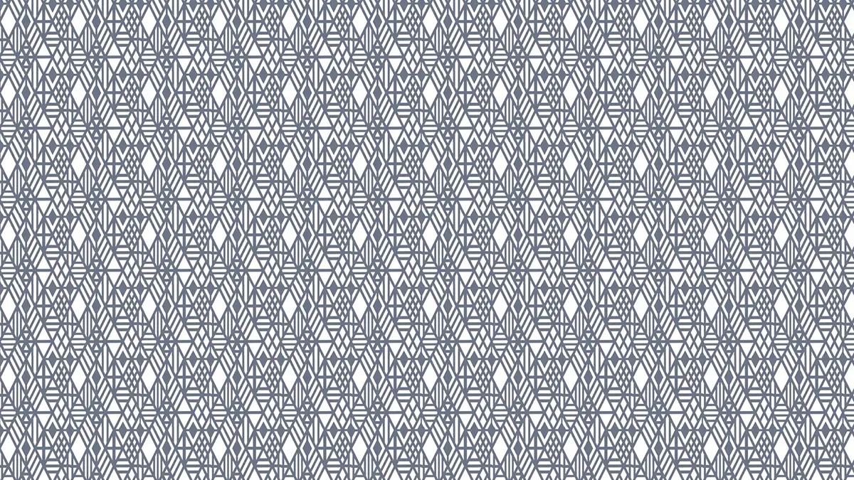 Repeating gray pattern of outlined and striped diamonds.