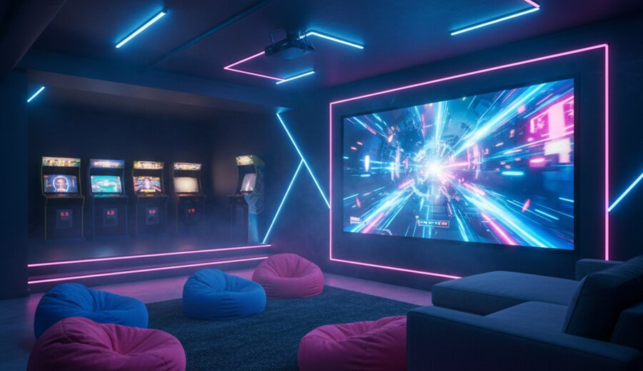 Various gaming activities