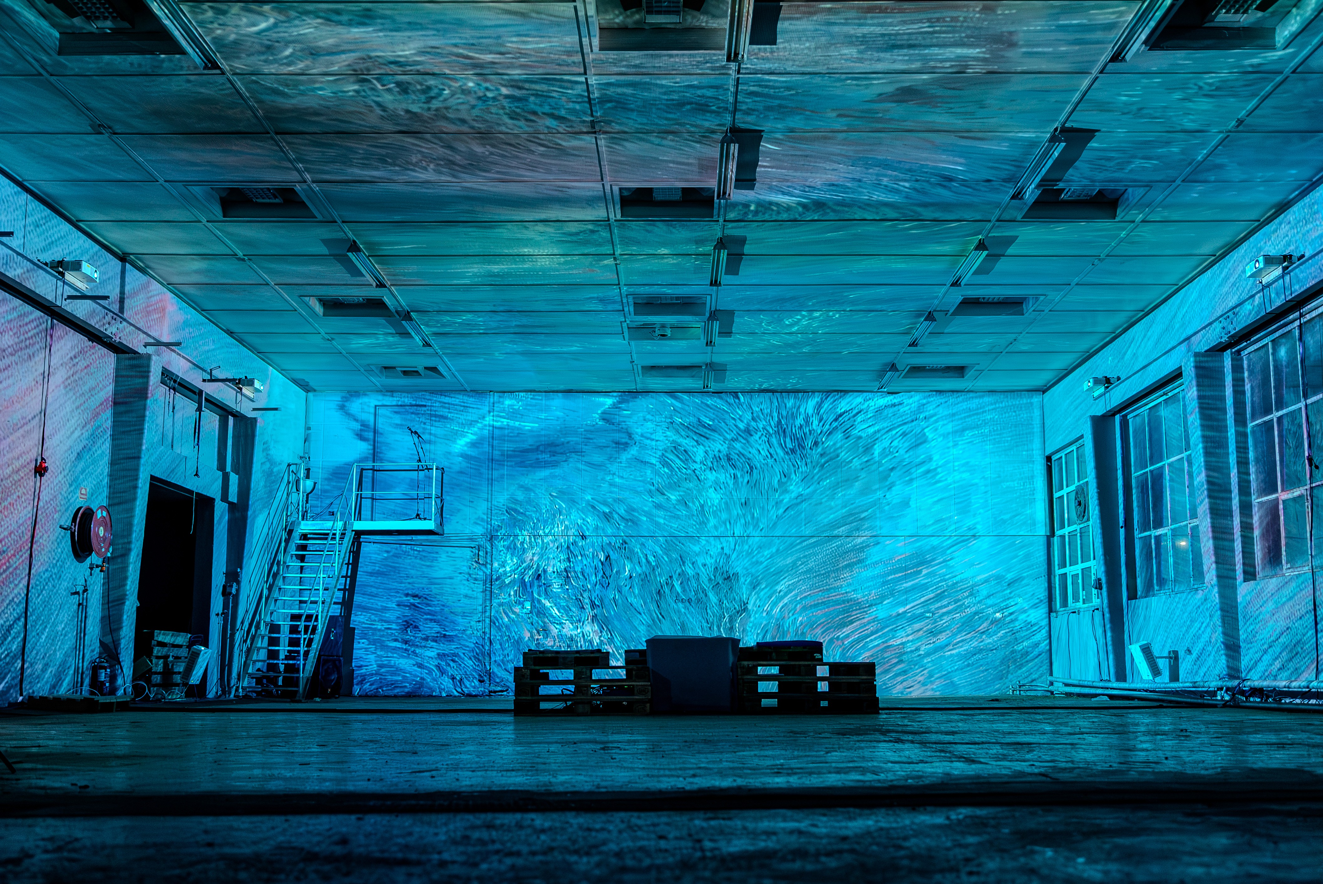 landscape of perception - interactive EEG controlled AI driven immersive installation