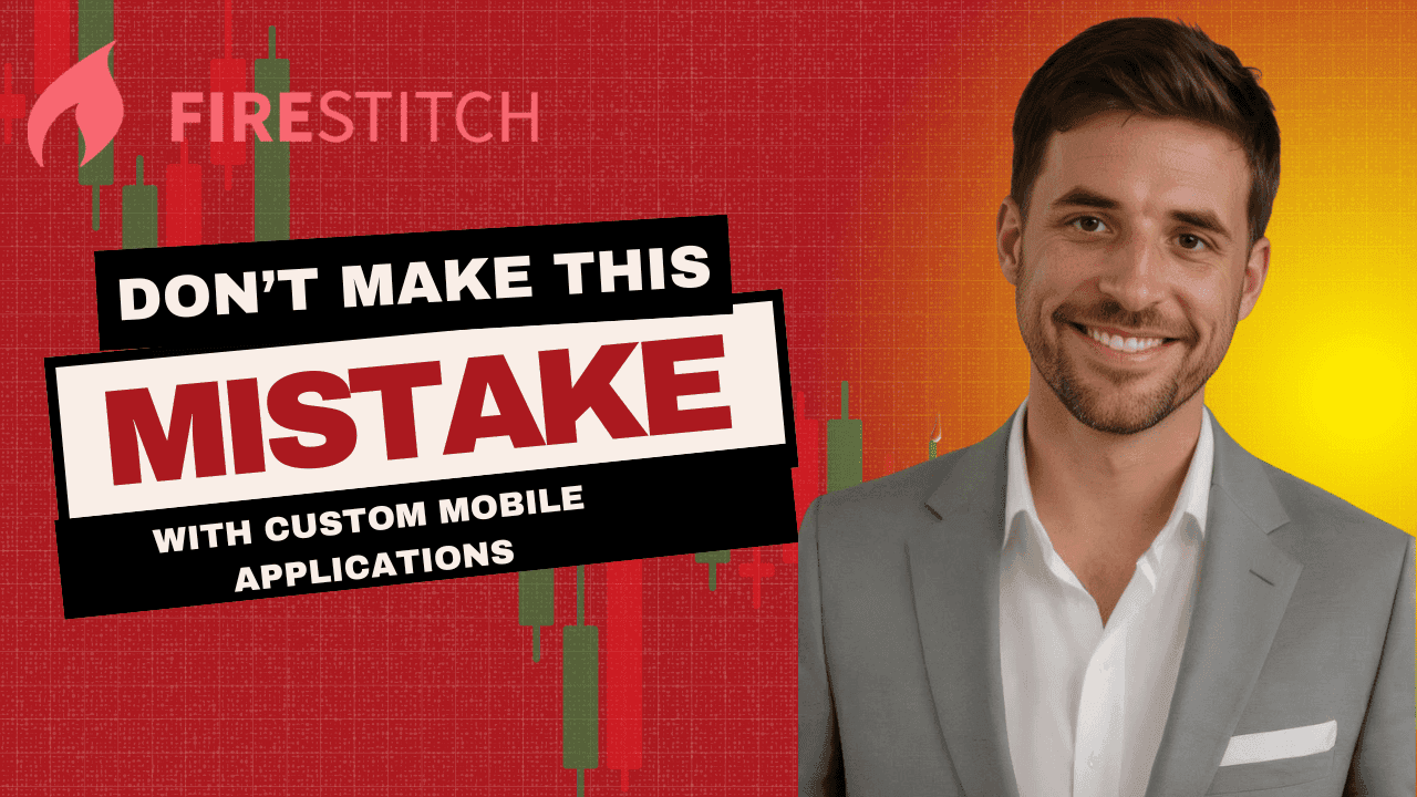 Don't make this mistake with custom mobile applications video thumbnail