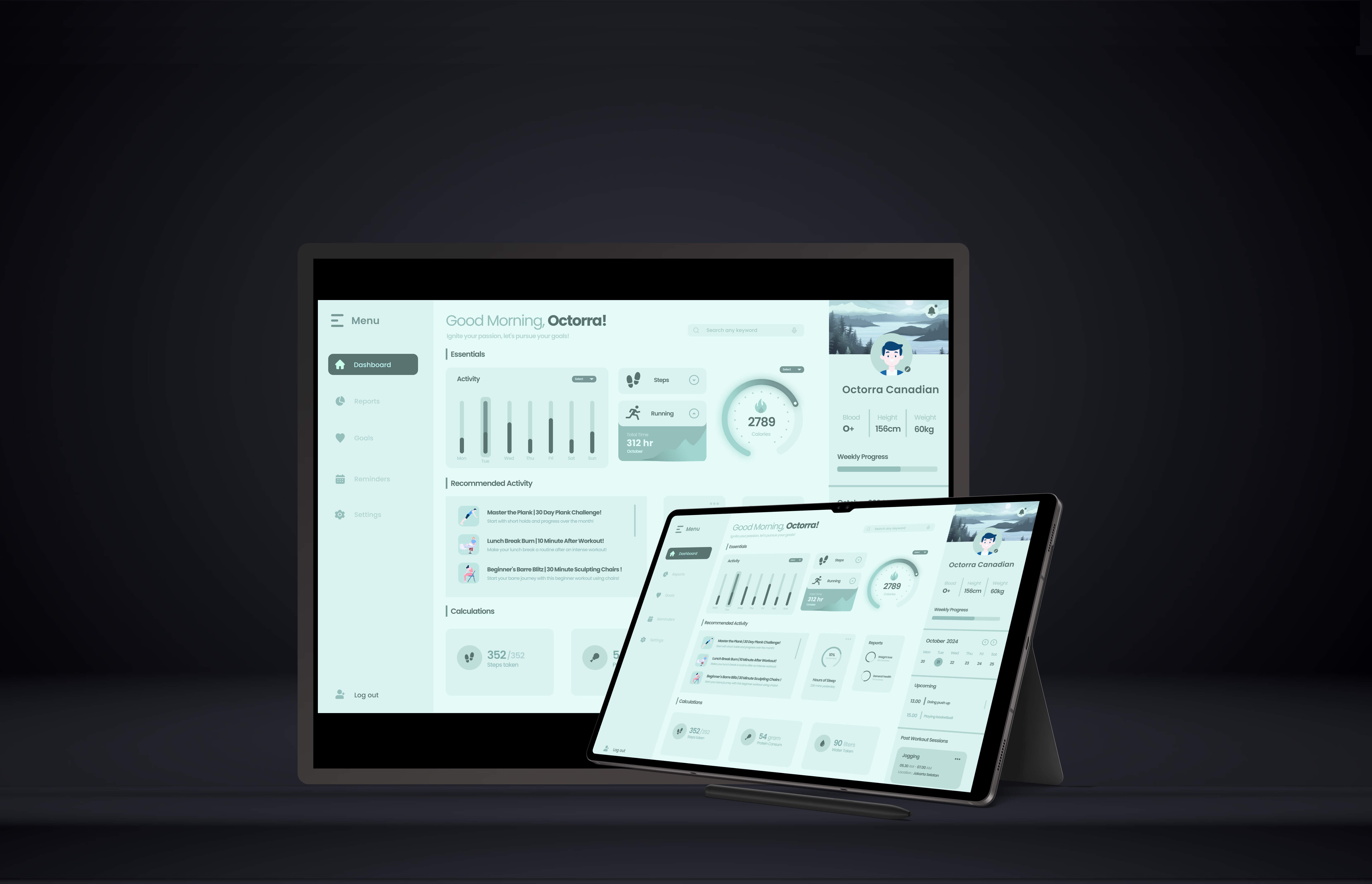 Fitness Tracking Dashboard