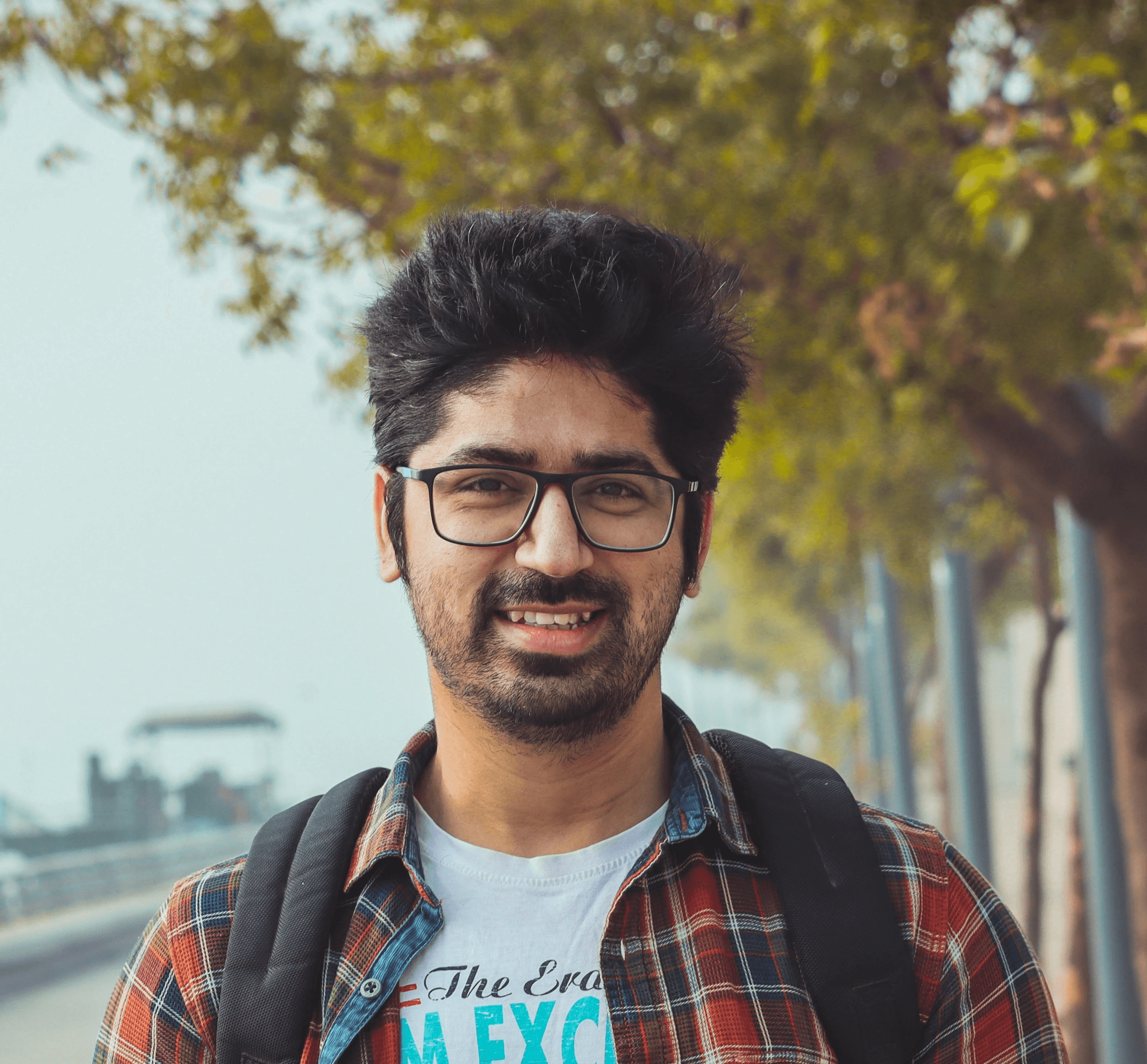 a man holding a phone