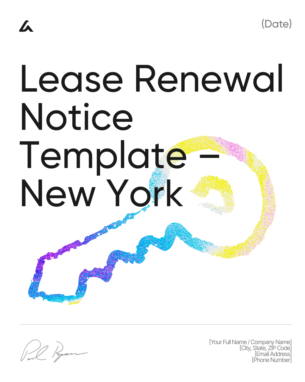Lease Renewal Notice Template – New York
