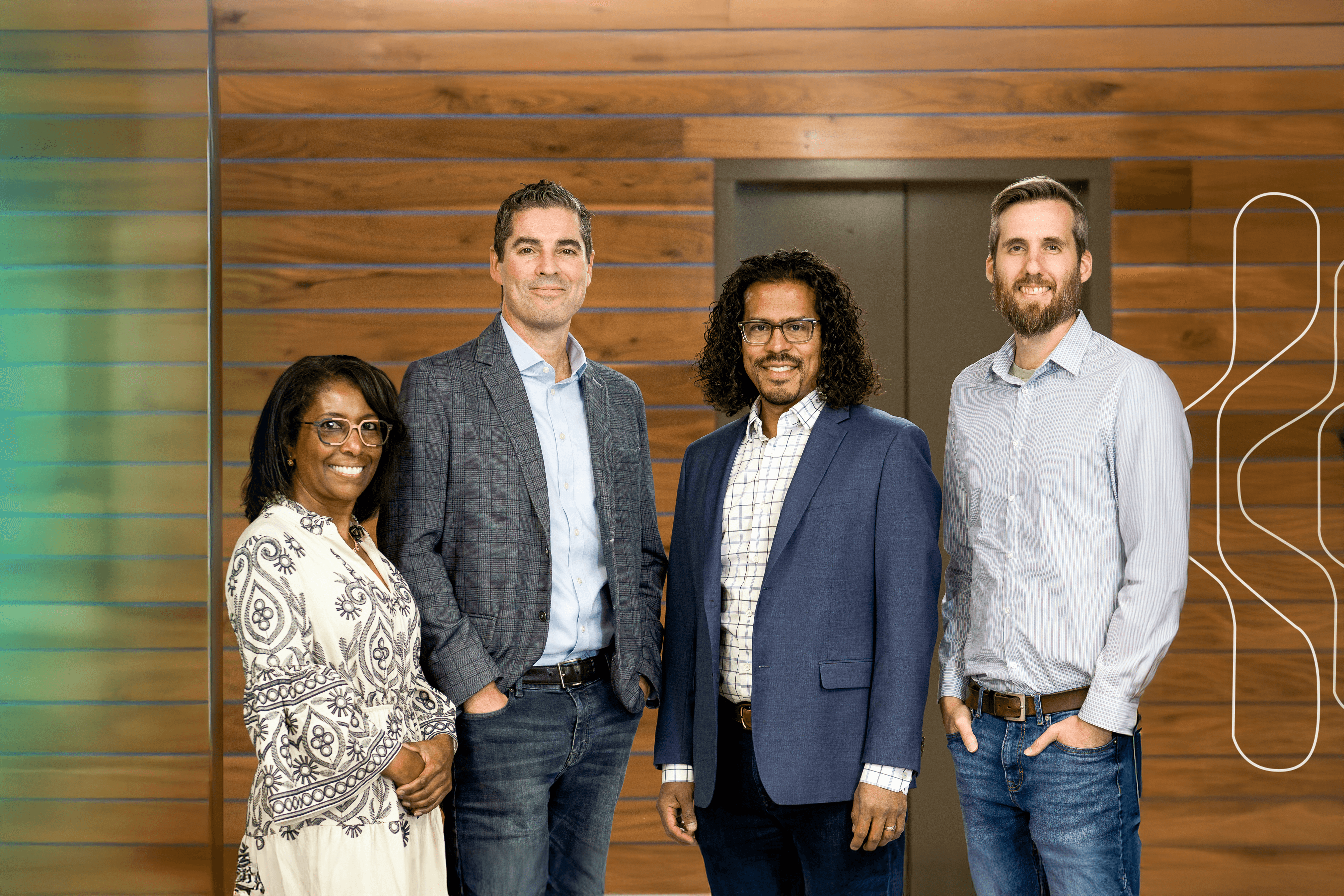 Dynamic picture of a cyclist riding downhill