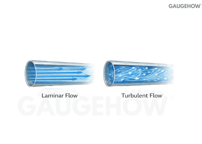 laminar vs turbulent flow