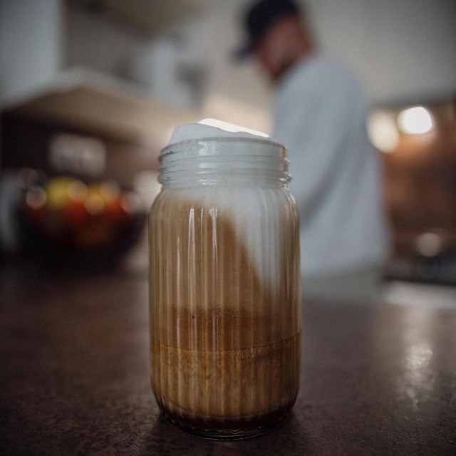 Cover singlu ICED COFFEE od KRAUS the rapper, DJ Wich