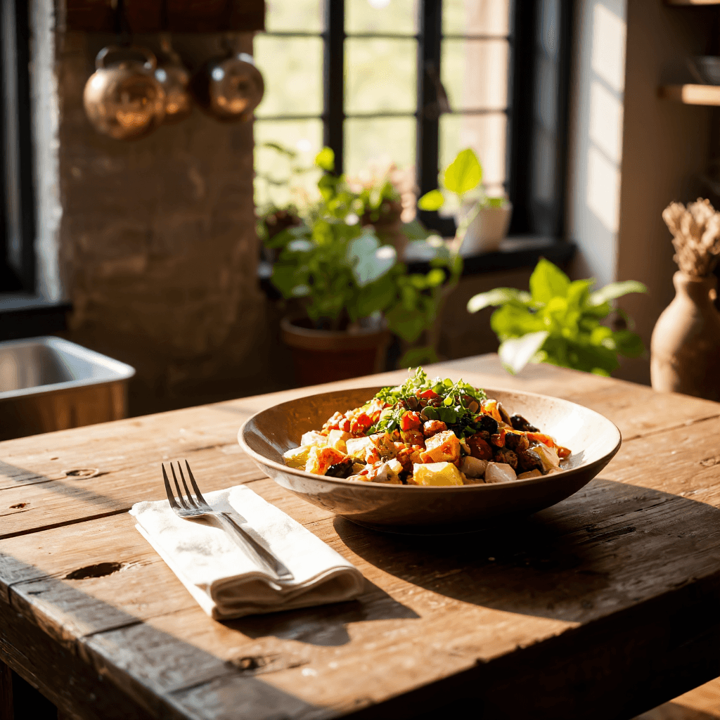 product photography of Gourmet Food Dish