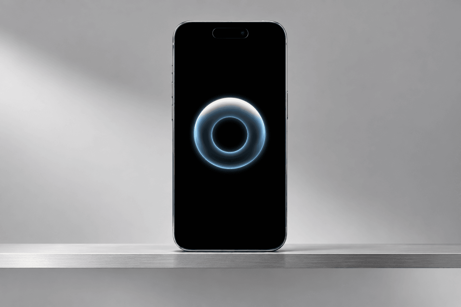 ring wallpaper on the iphone mockup