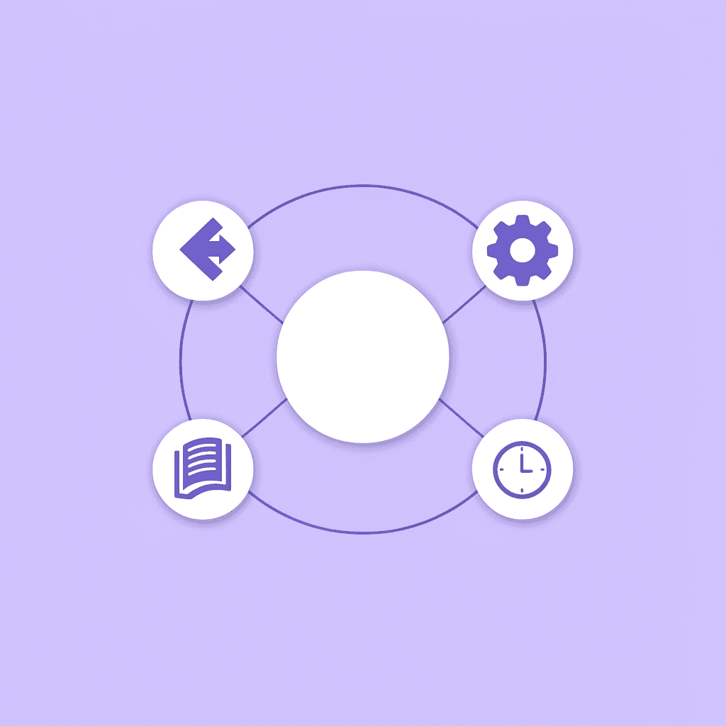 Central Workato hub connected to multiple business application icons