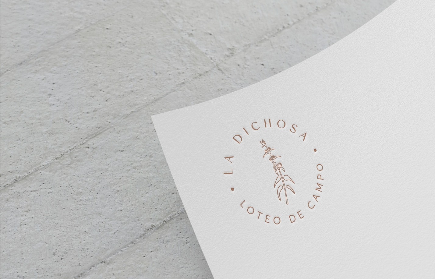 La Dichosa Art Direction, stationary design