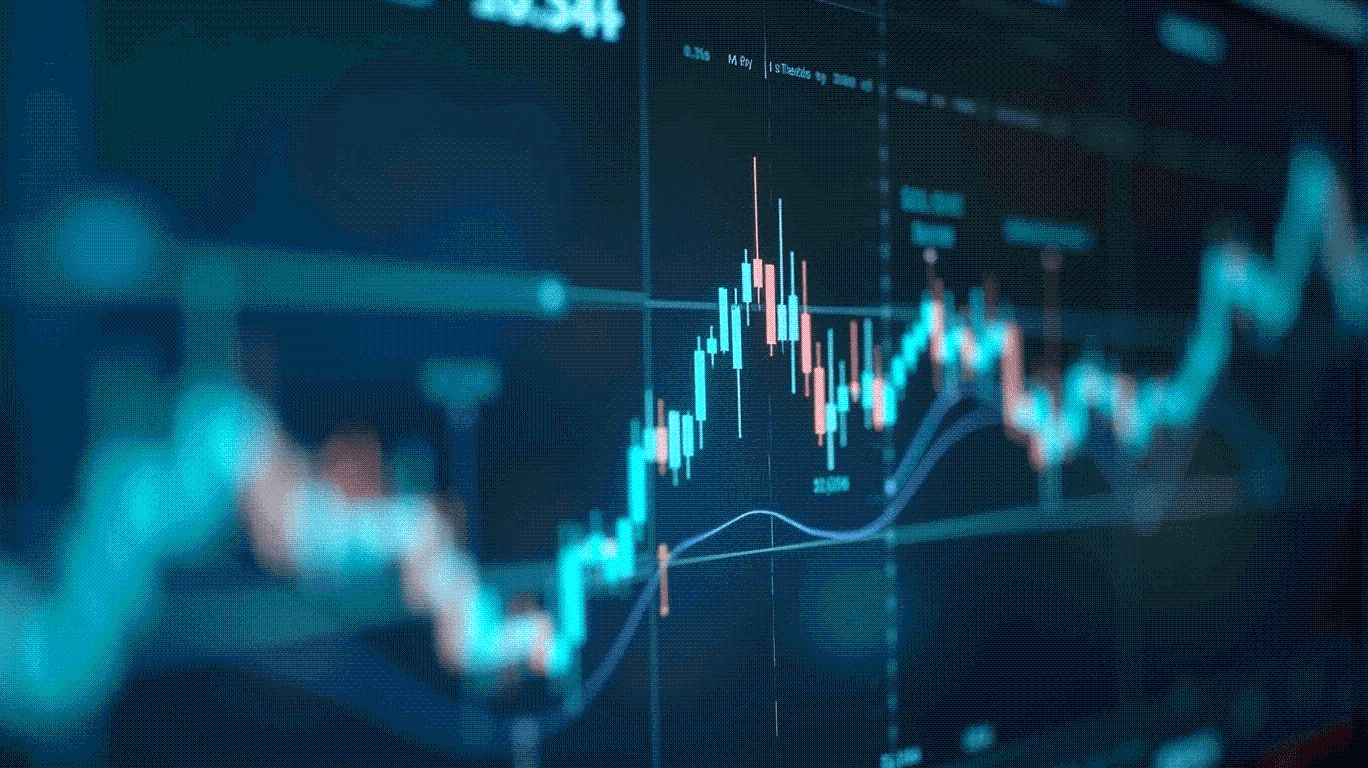 Digital financial candlestick trading chart - Is ICP Crypto a Good Investment