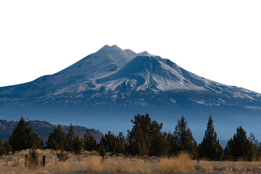 photo of mount shasta