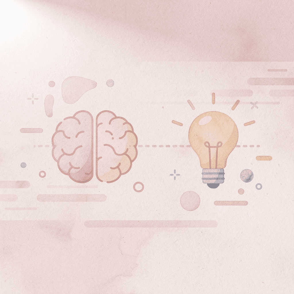 Two connected icons representing equivalent numeral systems