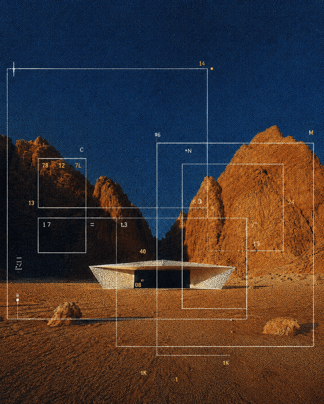 Laboratory in desert