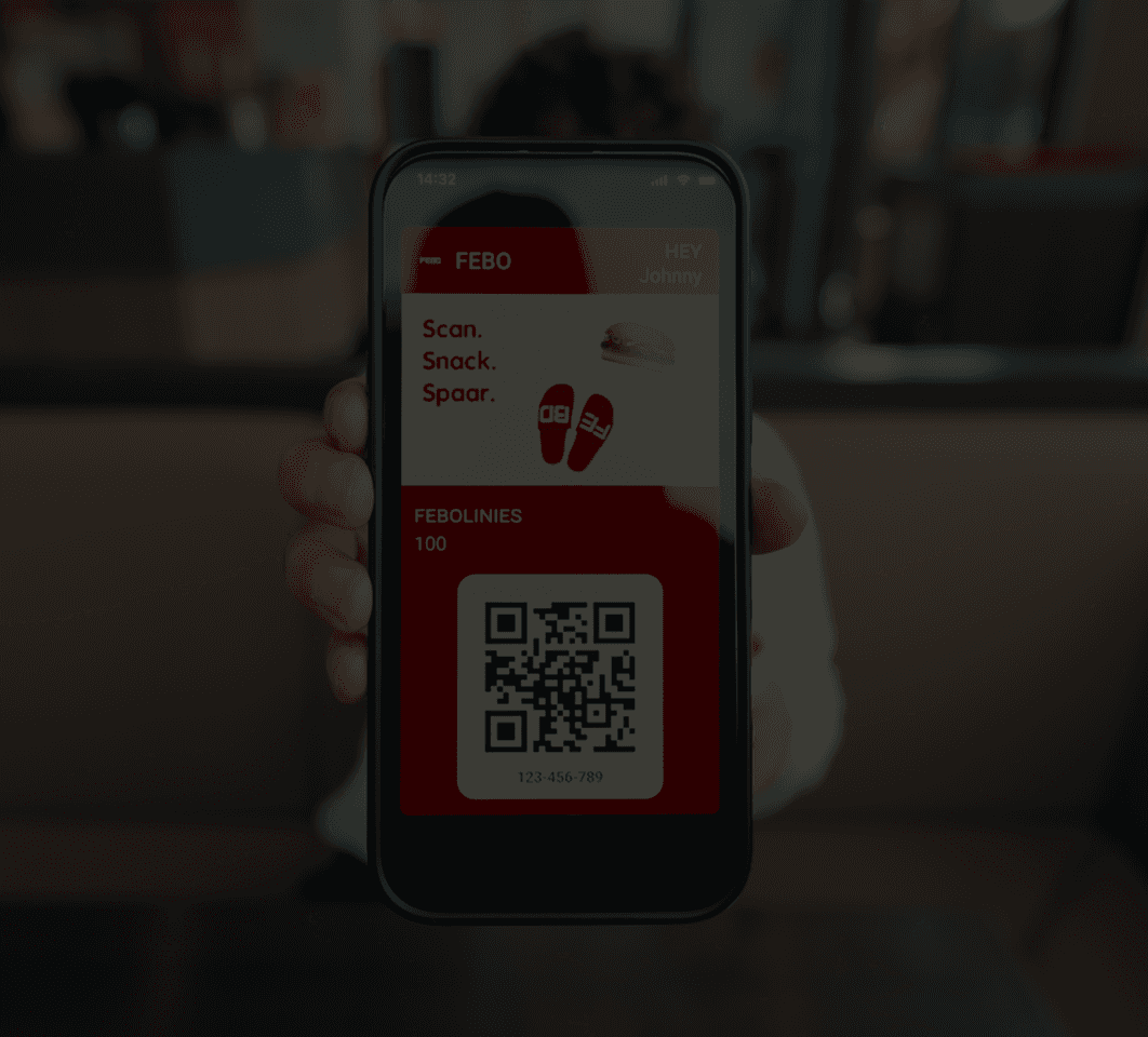 Customer showing a Leat wallet pass at a SushiDog checkout