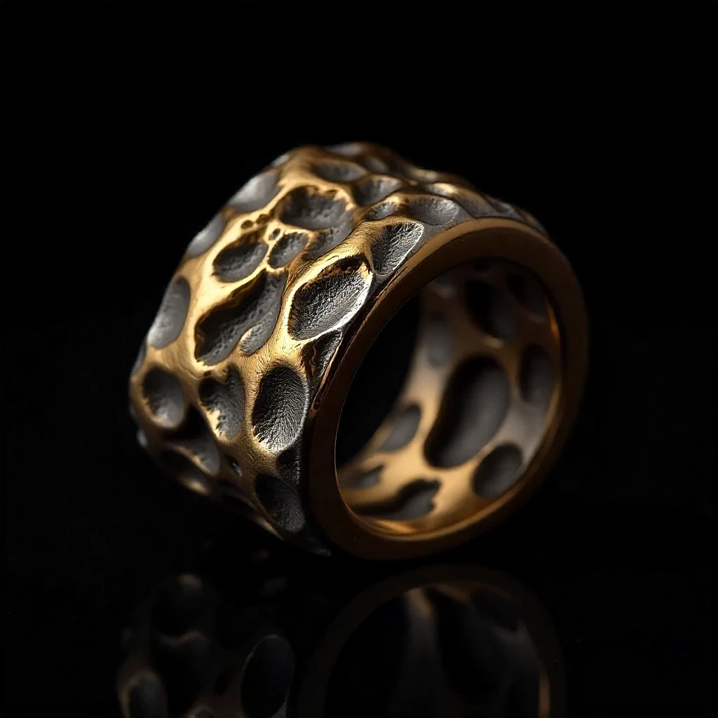 Hammered ring