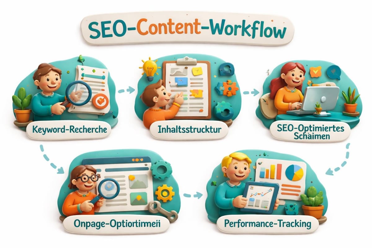 SEO Content-Strategie Workflow