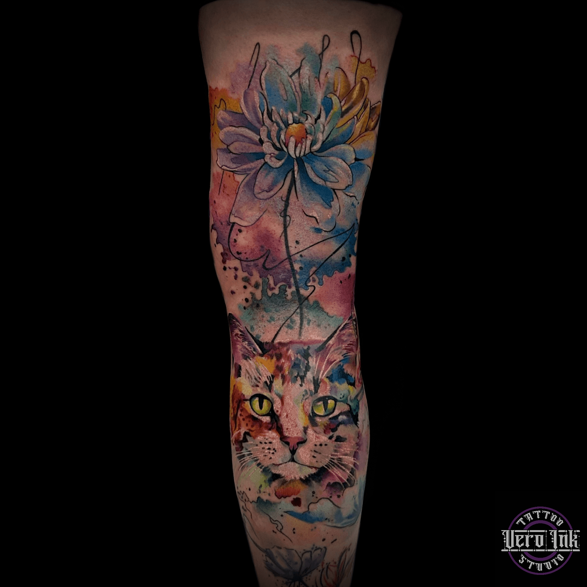 tatuaż akwarelowy Szczecin