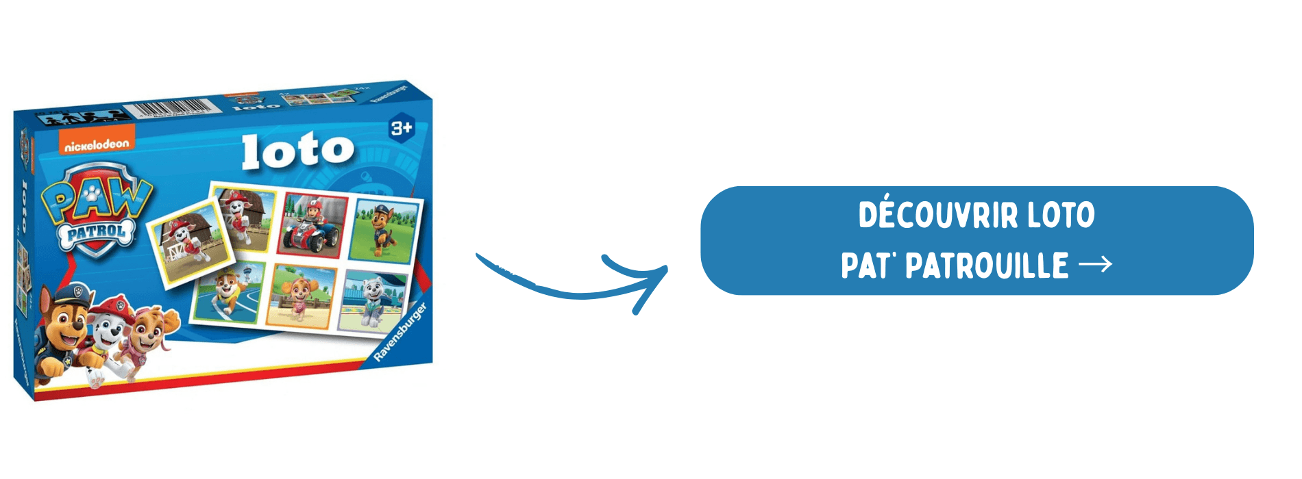 Loto Pat’ Patrouille (Ravensburger) – Association & observation