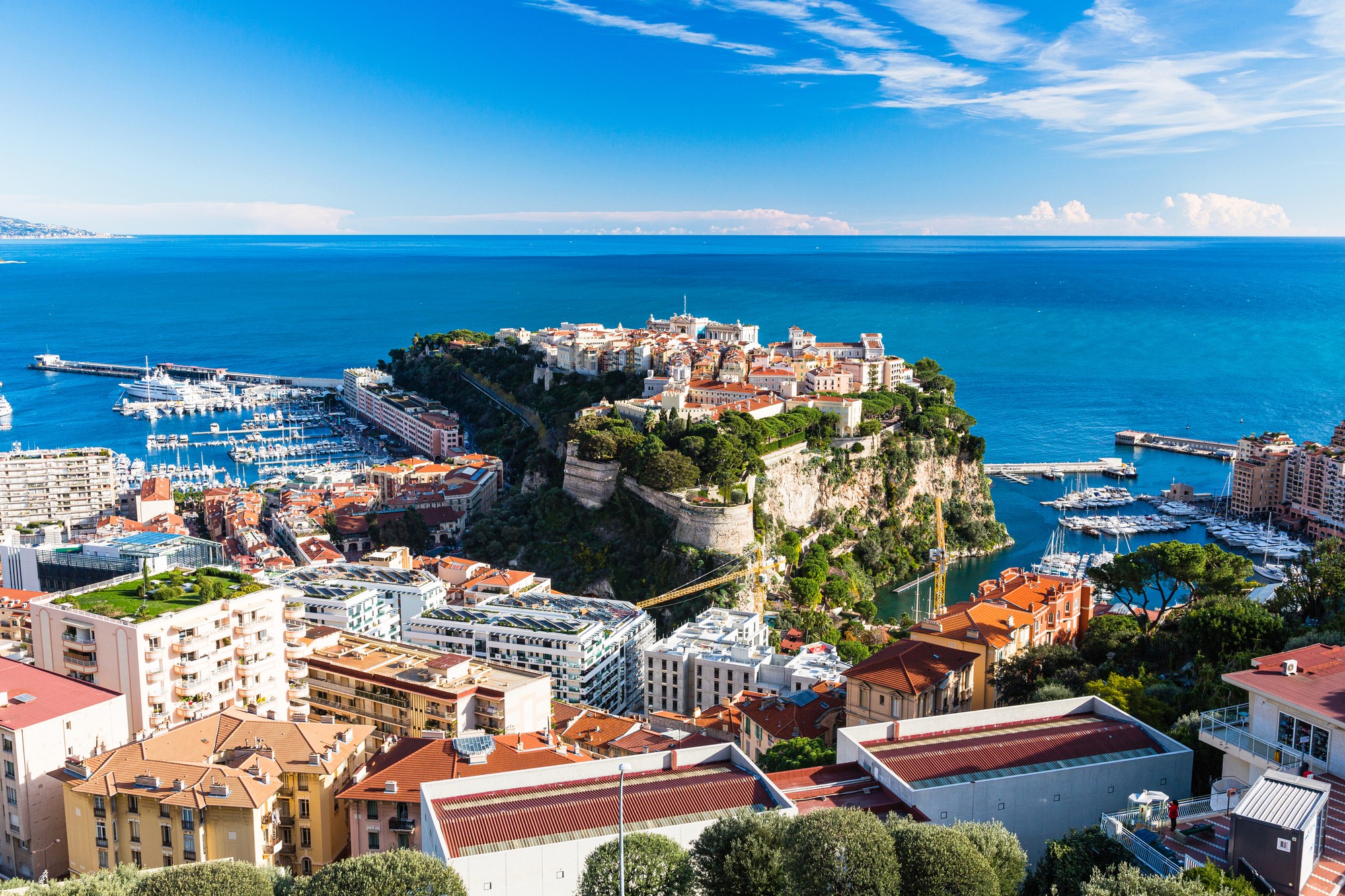 a train travels down the tracks