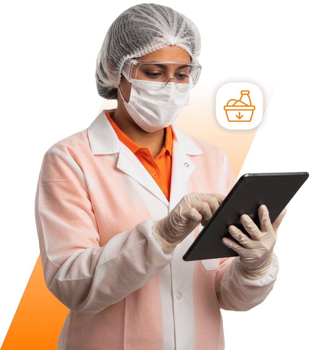 Homem de boné utilizando um tablet