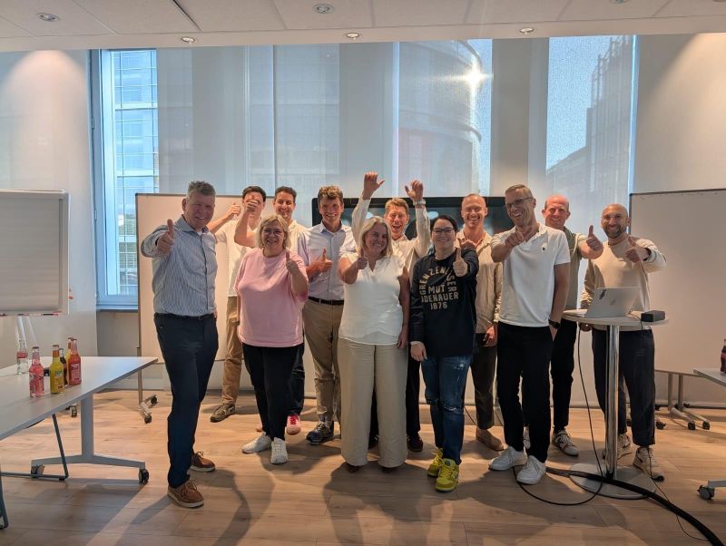 Hackathon Düsseldorf Gruppenbild